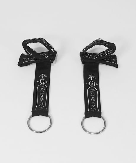 《キョンシーお札リボンクリップ》BLACK