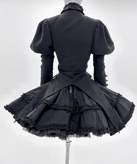 《メタルドールブラウス》BLACK