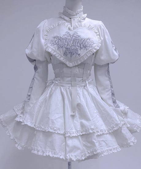 《メタルドールブラウス》WHITE