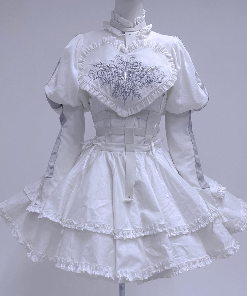 メタルドールブラウス》WHITE | HIDOLATRAL THEODOL