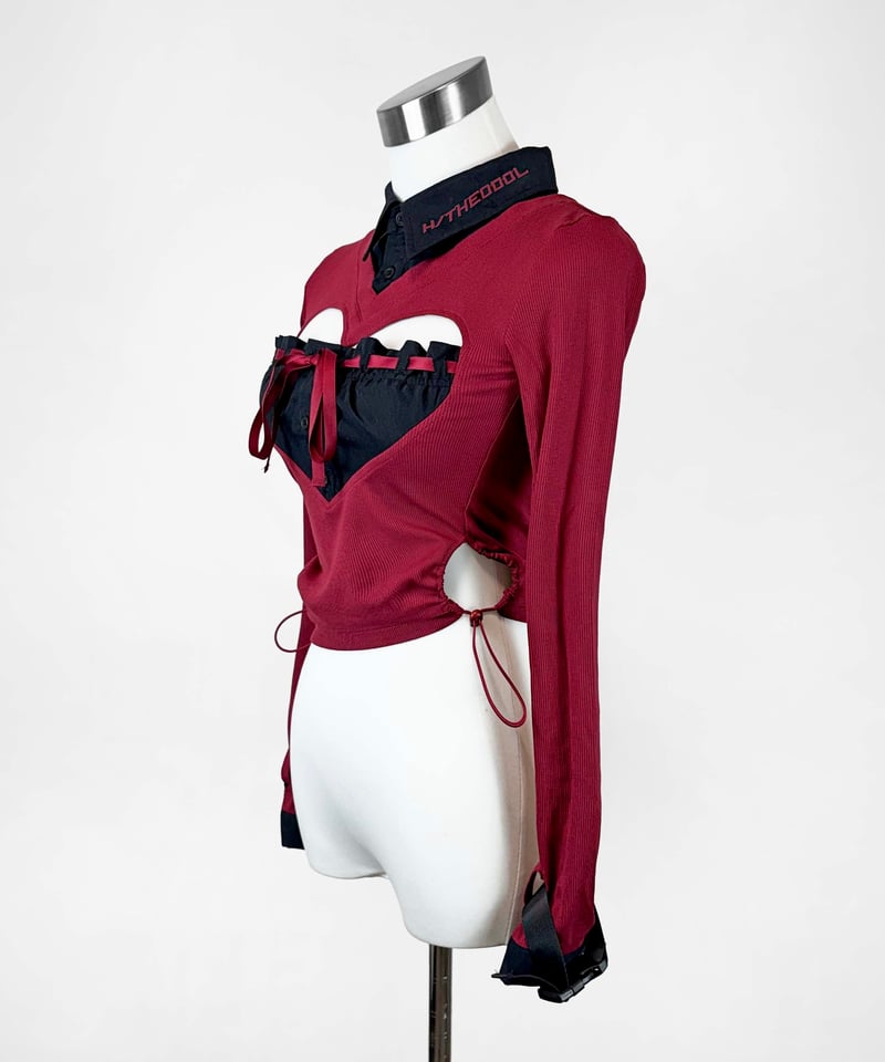 ハート胸空きニット》BLD | HIDOLATRAL THEODOL