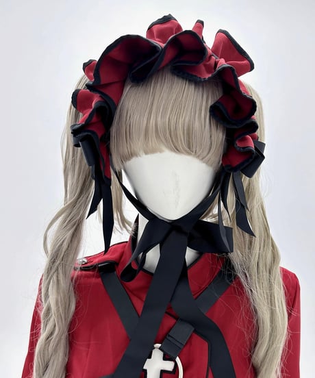 《ジャージバックルヘッドドレス》RED