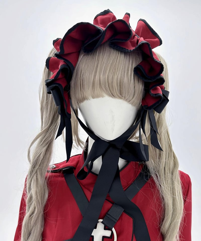ジャージバックルヘッドドレス》RED | HIDOLATRAL THEODOL