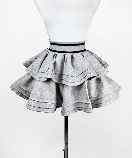 《リボンダウンセットアップ》ボトムス GRAY
