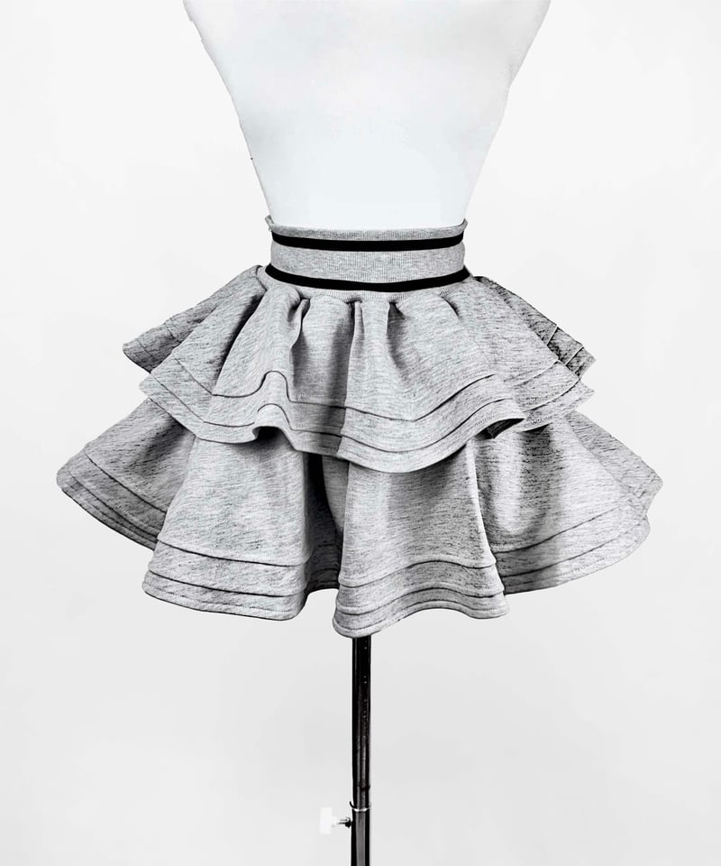 MAPPON REED あやね　7本セット リボンダウンセットアップ》ボトムス GRAY | HIDOLATRAL THEODOL