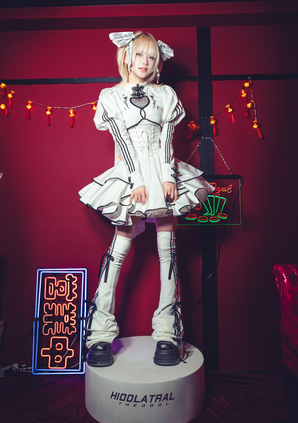 キョンシードールセットアップ》WHITE | HIDOLATRAL THEODOL