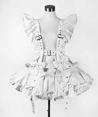 2段フリルコルセットスカート》WHITE | HIDOLATRAL THEODOL