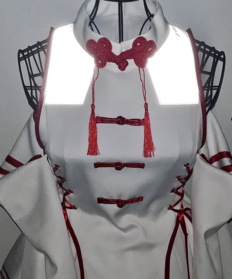 China-Jerseylolita Setup》トップス（White） | HIDOLAT