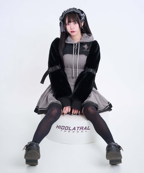 《ジャージロリィタパーカーOP》GRAY
