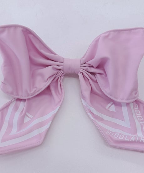 《CyberJerseyシリーズ》クソデカリボンクリップ(PINK)