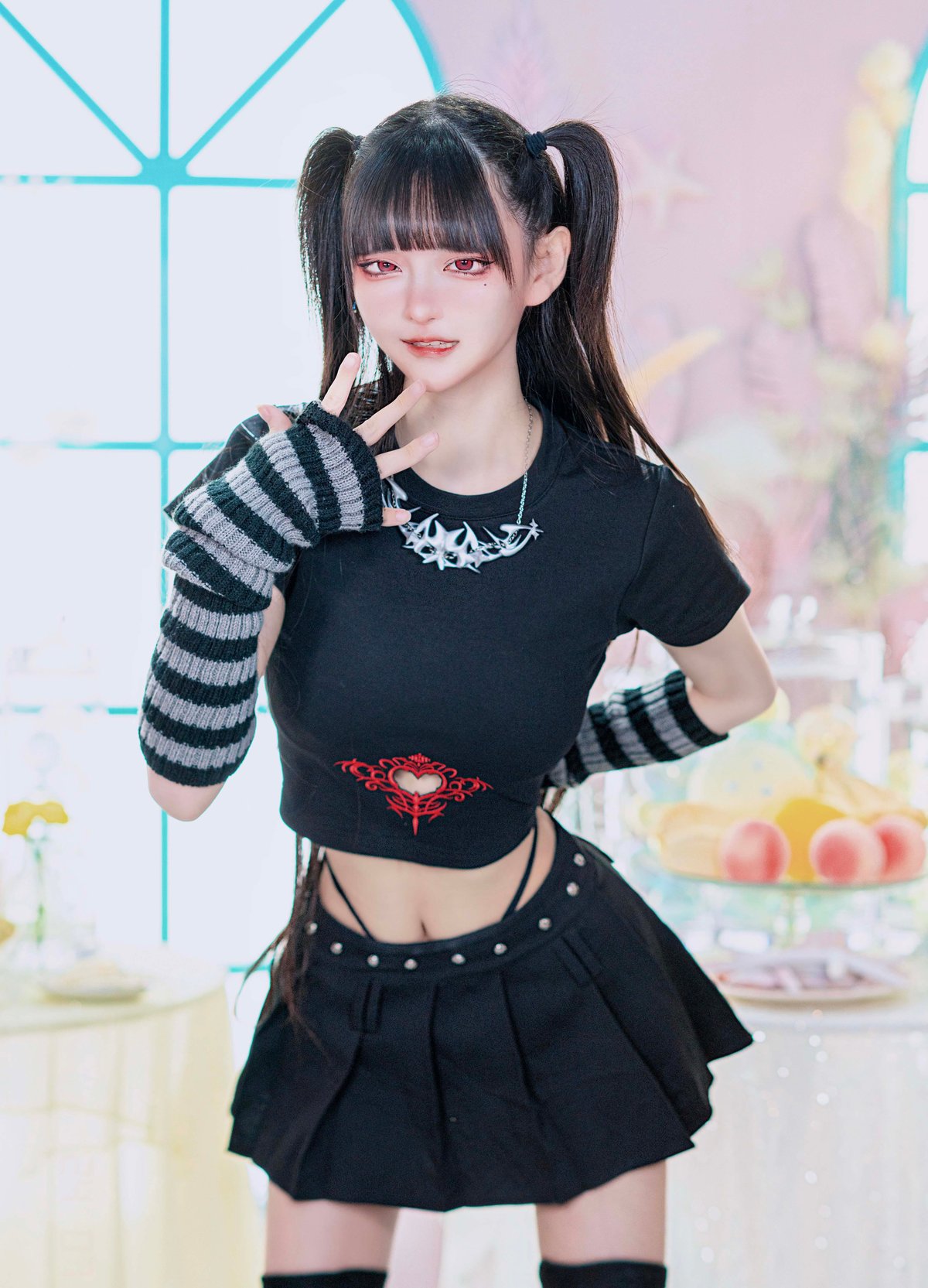 サキュバスチビT》BLACK | HIDOLATRAL THEODOL