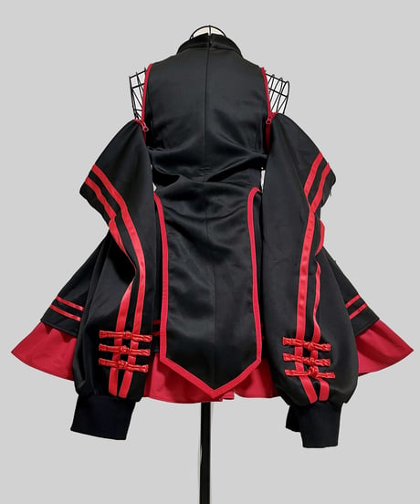 《China-Jerseylolita Setup》トップス（Black）