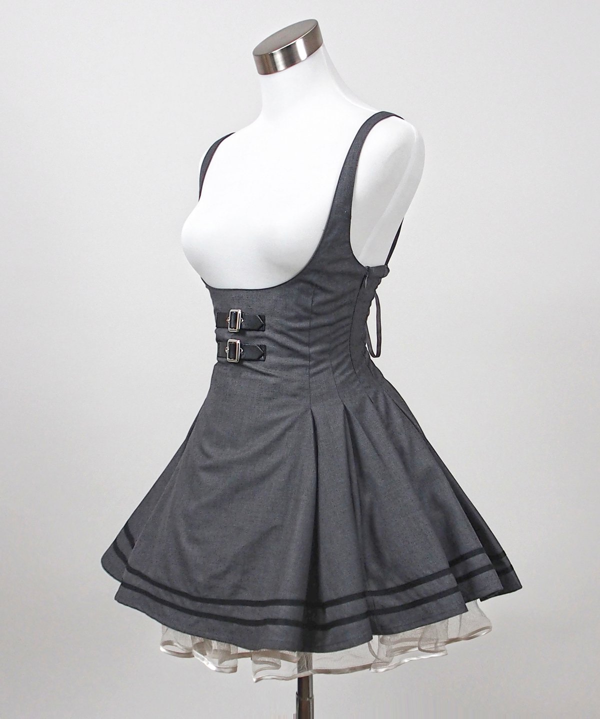 hidolatral theodol テオドール 学園セット GRAY Mサイズ テオドール学園スカート》GRAY | HIDOLATRAL THEODOL