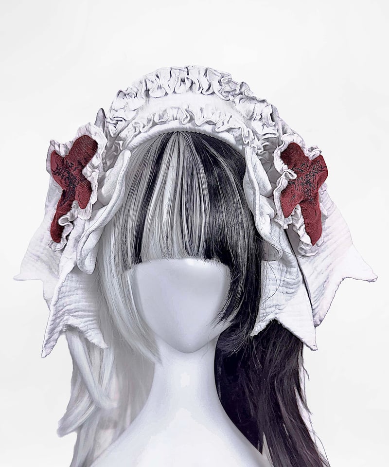 退廃ナースヘッドドレス》WHITE | HIDOLATRAL THEODOL