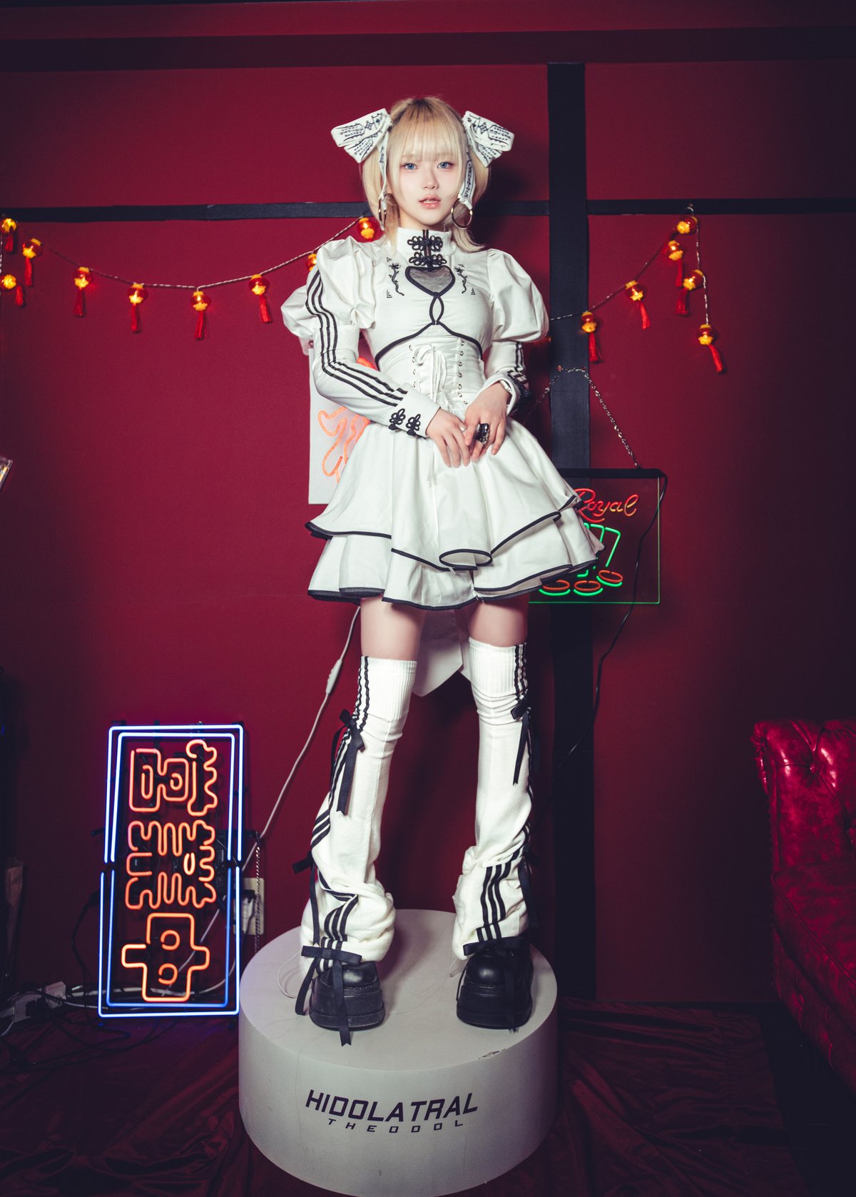 キョンシードールセットアップ》WHITE | HIDOLATRAL THEODOL