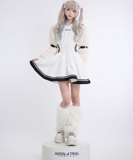 《ジャージロリィタパーカーOP》WHITE