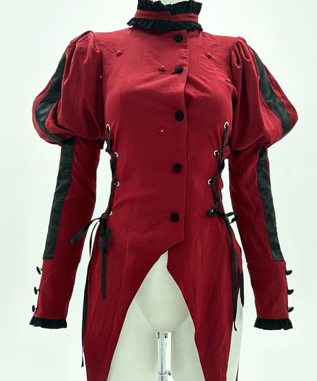 《メタルドールブラウス》RED
