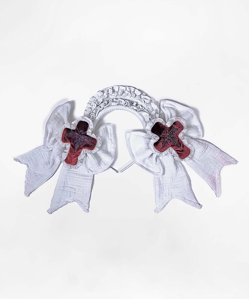 退廃ナースヘッドドレス》WHITE | HIDOLATRAL THEODOL