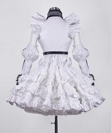 《ジャージロリィタドレスセット》WHITE