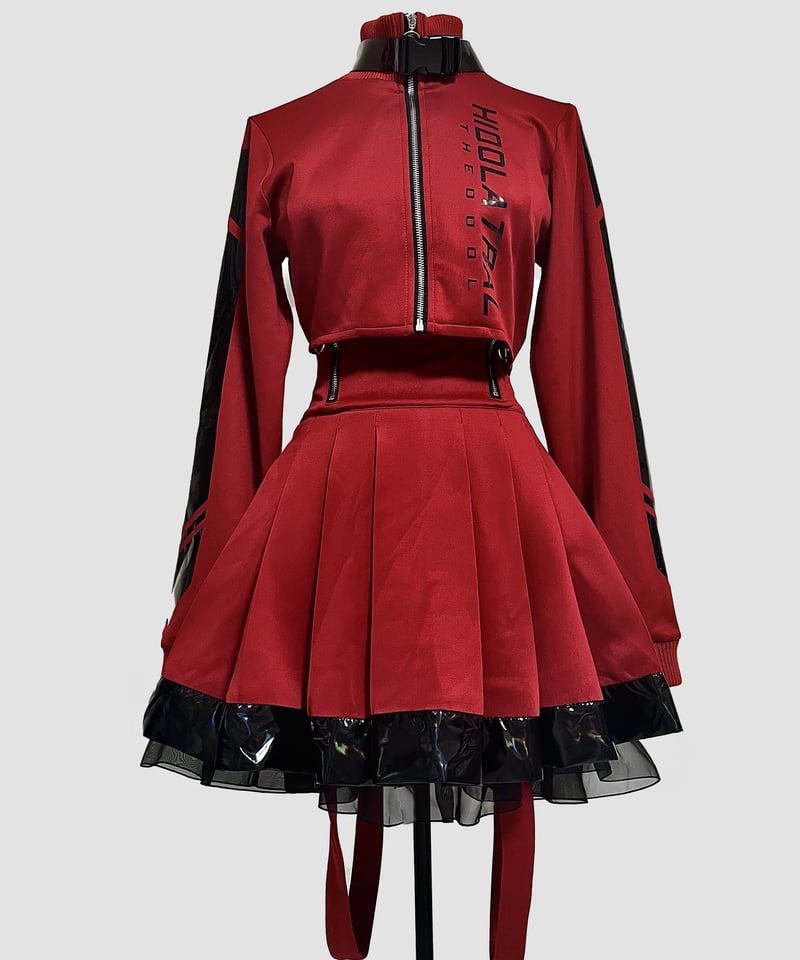 CyberJersey-Setup（Skirt）RED | HIDOLATRAL THEODOL