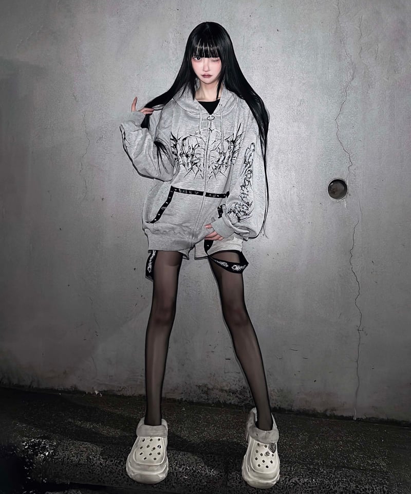 メタルエンジェルショートパンツ》GRAY | HIDOLATRAL THEODOL