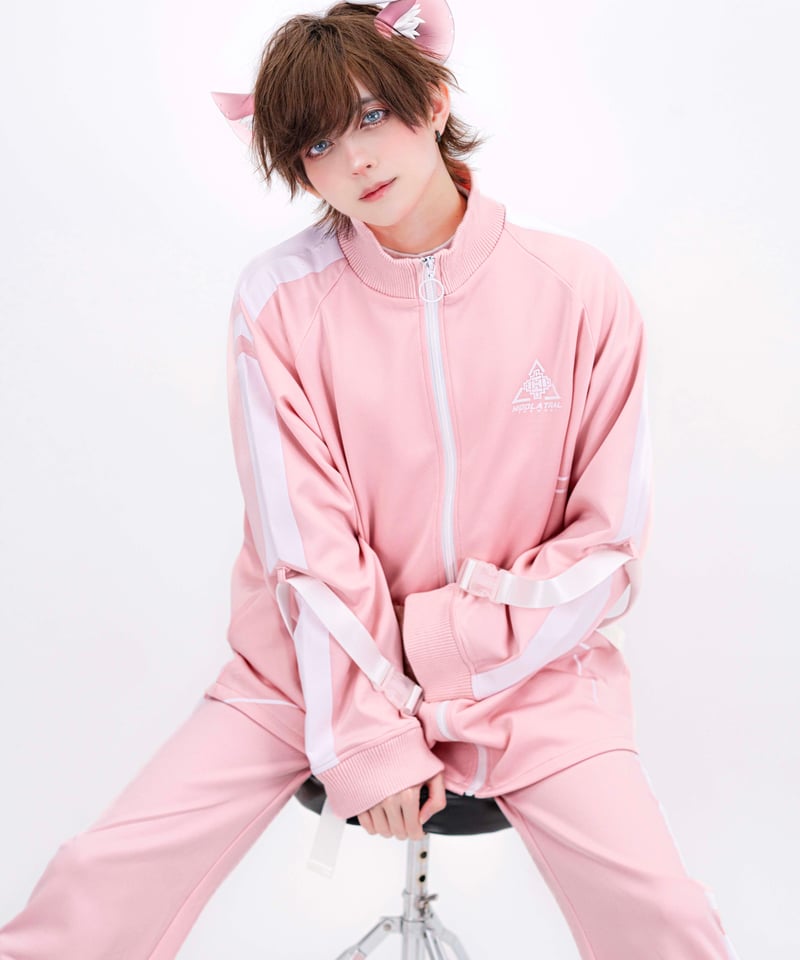 サイバージャージロング-Tops-》PINK | HIDOLATRAL THEODOL サイバージャージロング-Tops-》PINK | HIDOLATRAL THEODOL