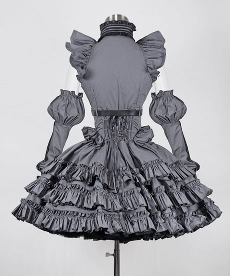 《ジャージロリィタドレスセット》GRAY
