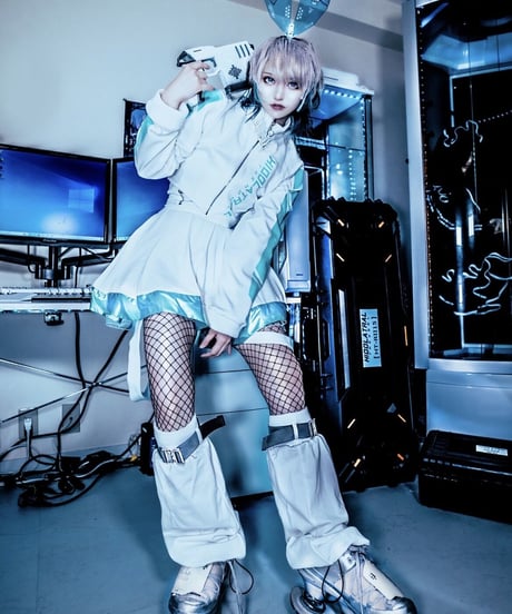 ジャージバックルレッグウォーマー（WHITE）
