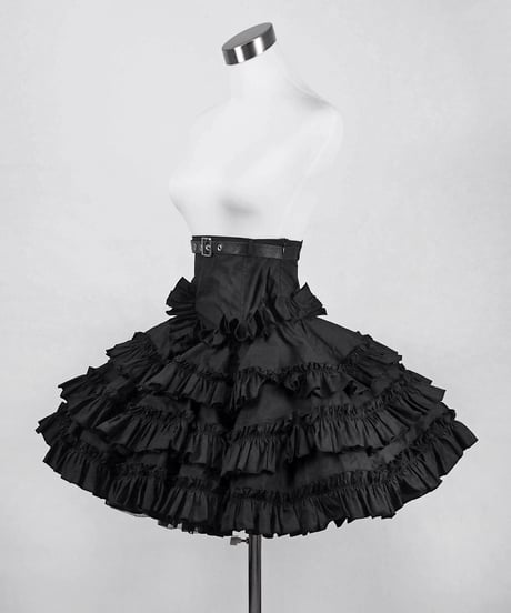 《ジャージロリィタドレスセット》BLACK