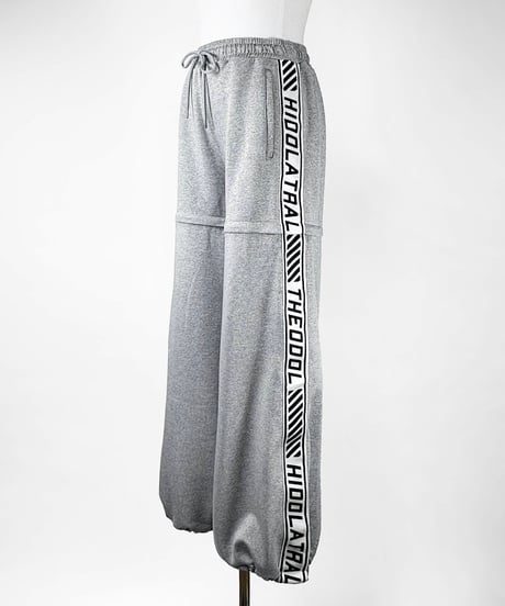 《ブランドロゴジャージ2wayパンツ》GRAY