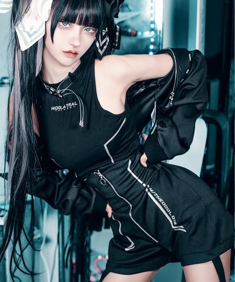 CyberJersey-Setup(ShortPants）BLACK