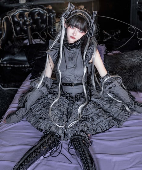 《ジャージロリィタドレスセット》GRAY