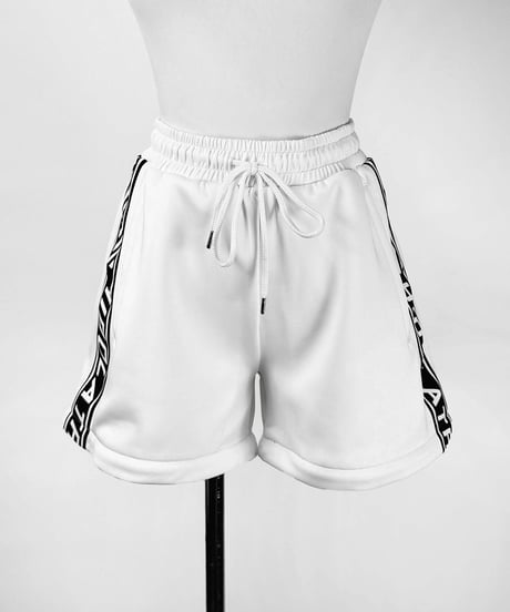 《ブランドロゴジャージ2wayパンツ》WHITE