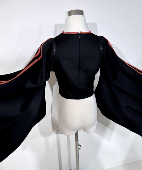 《機械少女着物ジャージセットアップ》BLACK