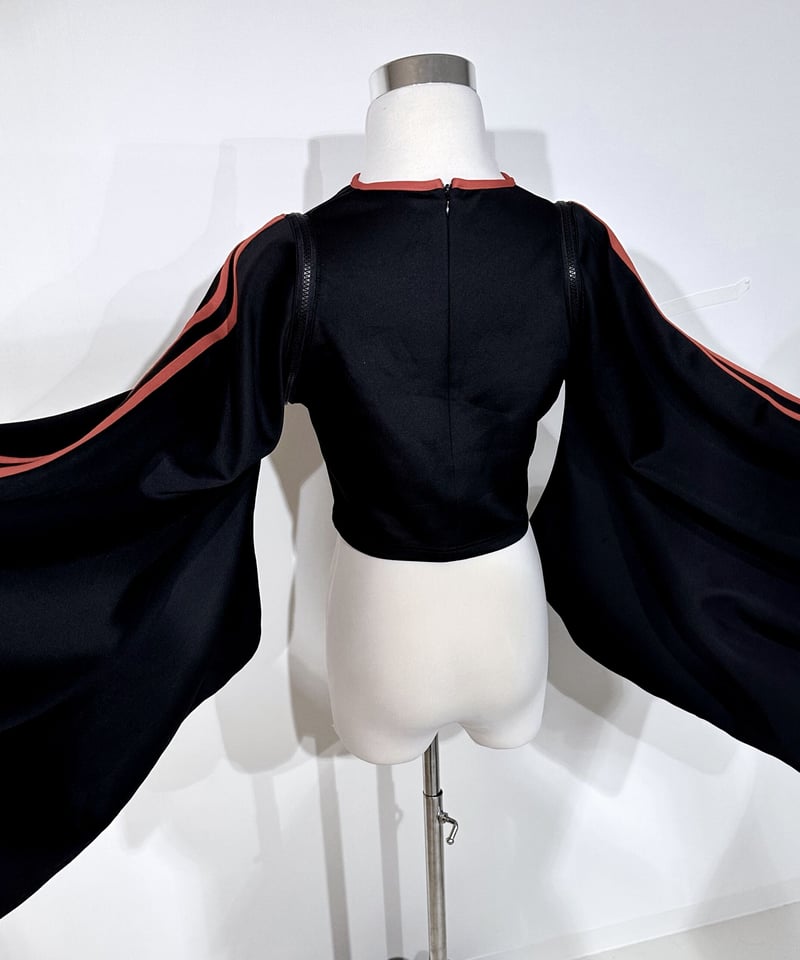 シュガードールセットアップ 機械少女着物ジャージセットアップ》BLACK | HIDOLATRAL THEODOL