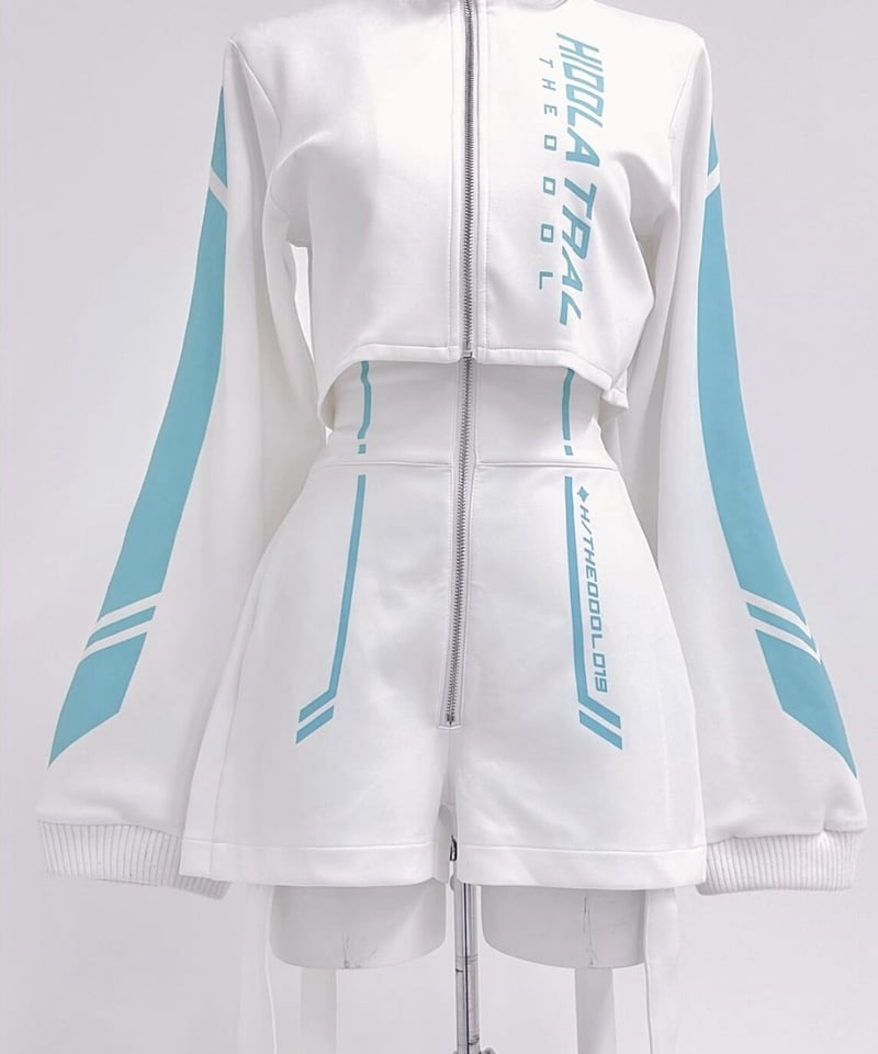 CyberJersey-Setup（Tops）WHITE | HIDOLATRAL THEODOL