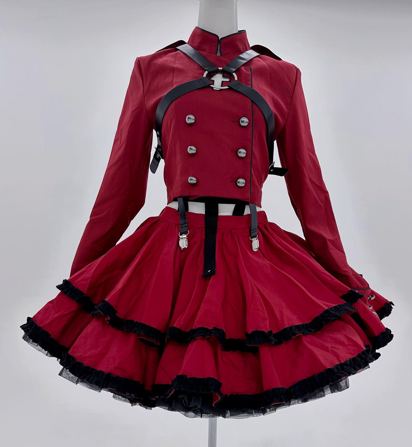 〚♡ページ〛HIDOLATRALTHEODOL クロスハーネススカート original