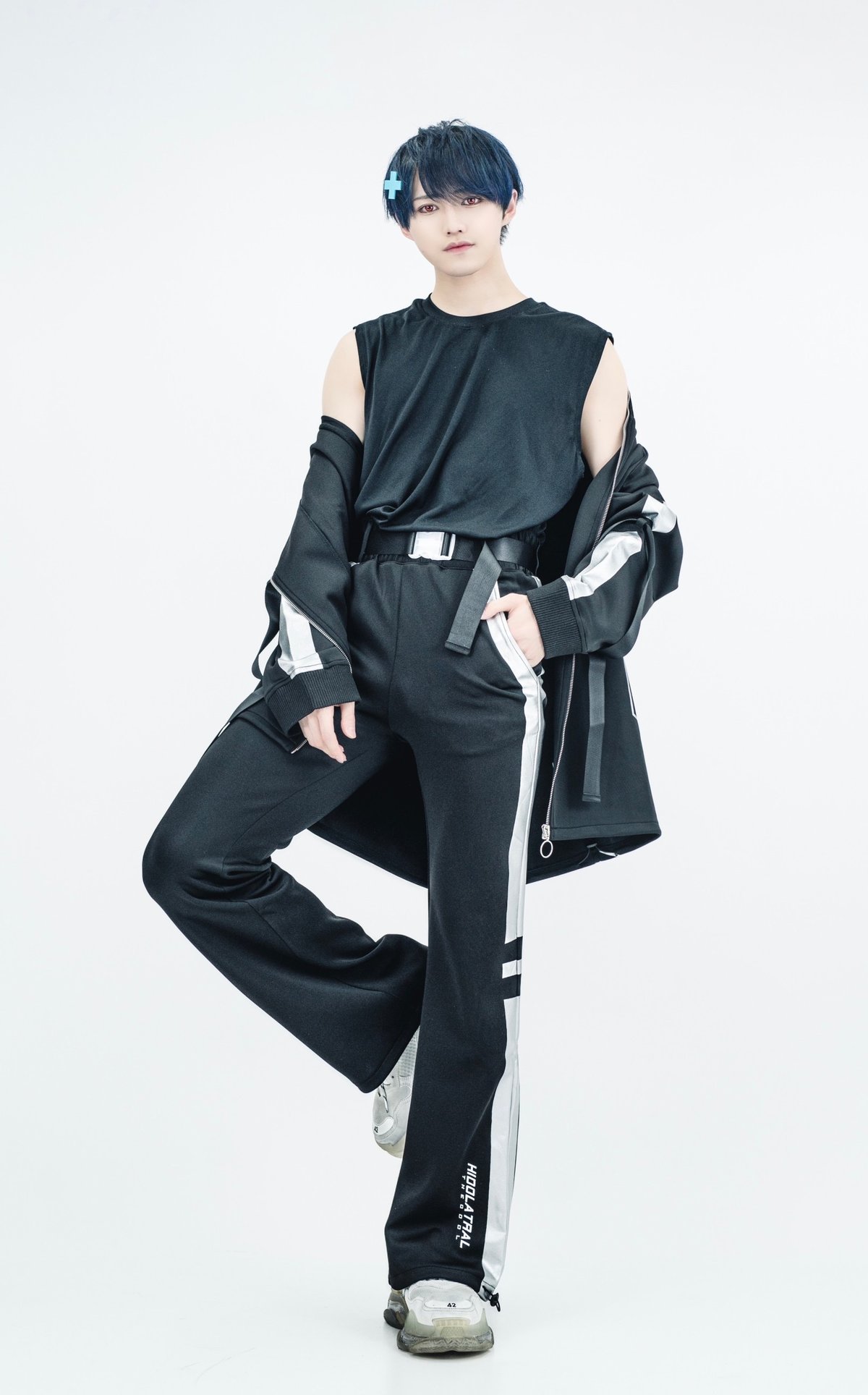 サイバージャージロング-Pants-》BLACK | HIDOLATRAL THEODOL サイバージャージロング-Pants-》BLACK | HIDOLATRAL THEODOL