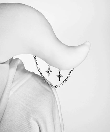《メタルエンジェルジップパーカー》WHITE