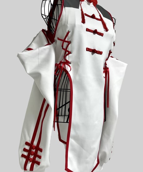 《China-Jerseylolita Setup》トップス（White）