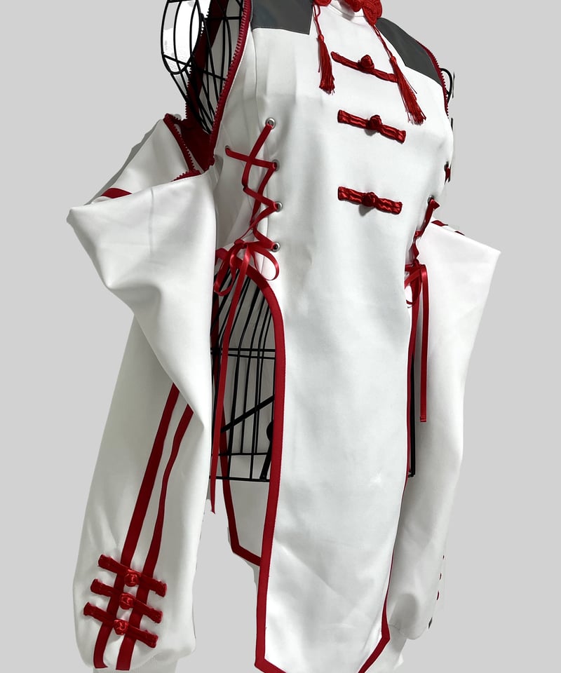 China-Jerseylolita Setup》トップス（White） | HIDOLAT