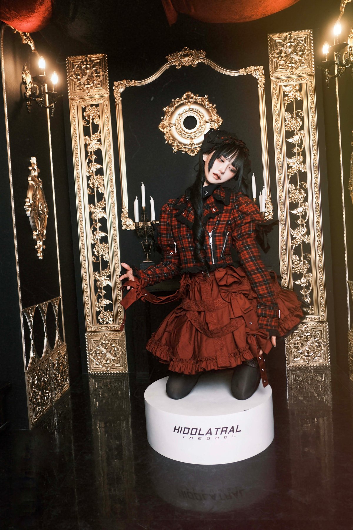 ローズレースクリノリンスカート》BLD | HIDOLATRAL THEODOL