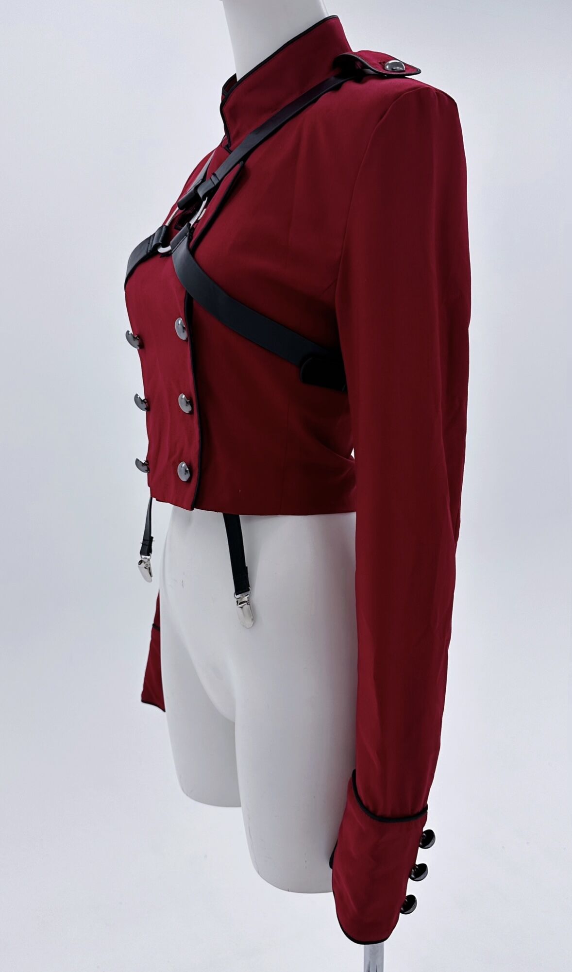 拘束十字架軍服ジャケット》RED | HIDOLATRAL THEODOL