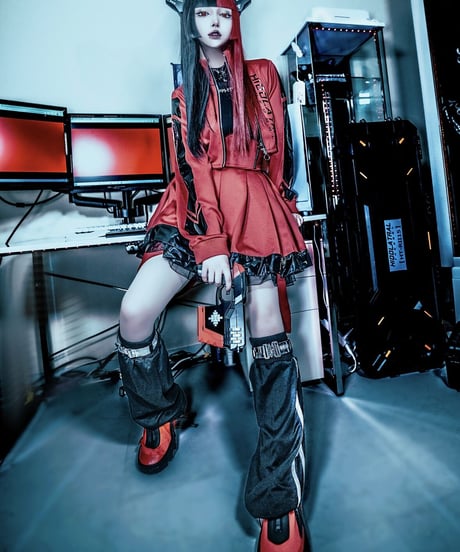 CyberJersey-Setup(ShortPants）RED