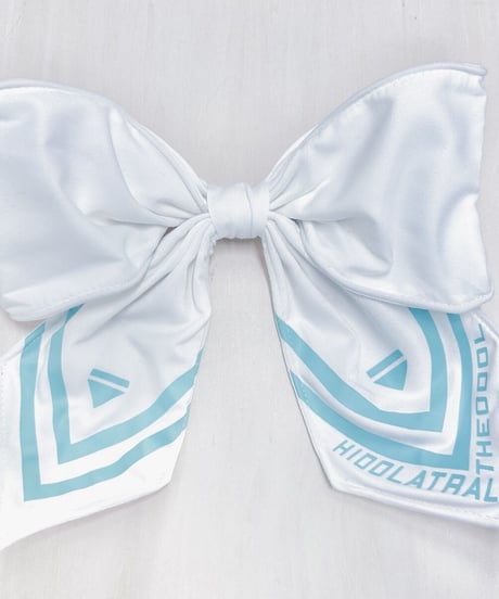 《CyberJerseyシリーズ》クソデカリボンクリップ(WHITE)