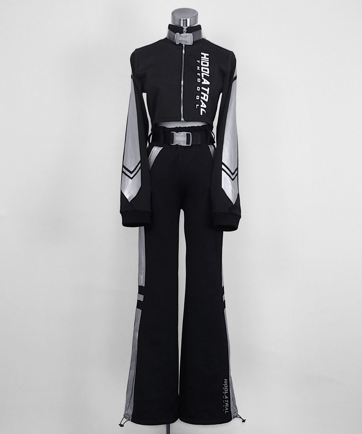 HIDOLATRAL THEODOL サイバージャージ サイバージャージロング-Pants-》BLACK | HIDOLATRAL THEODOL