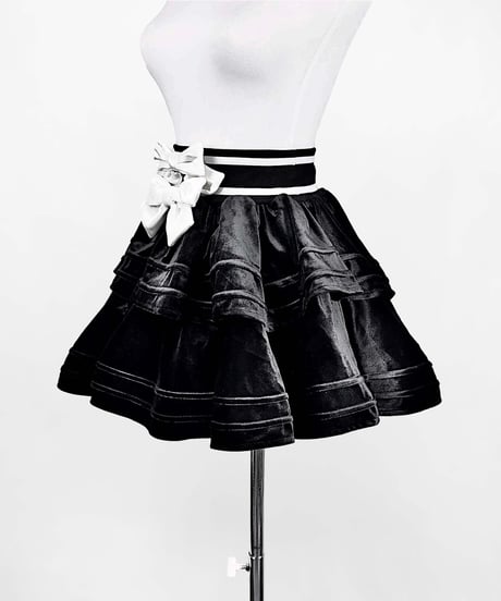 《リボンダウンセットアップ》ボトムス BLACK