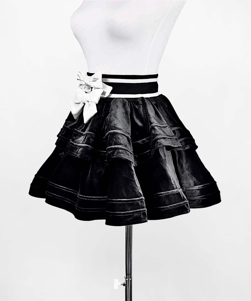 リボンダウンセットアップ》ボトムス BLACK | HIDOLATRAL THEODOL