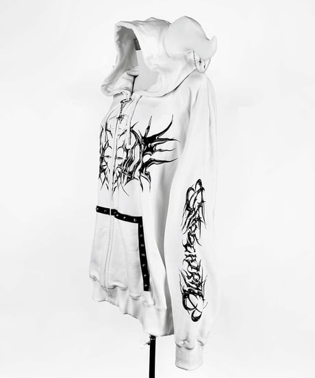 《メタルエンジェルジップパーカー》WHITE