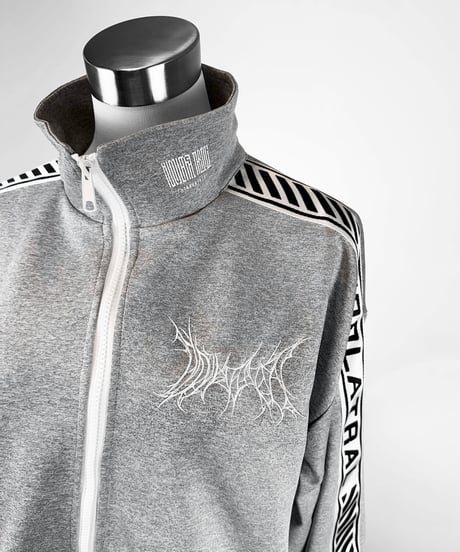 《ブランドロゴジャージトップス》GRAY